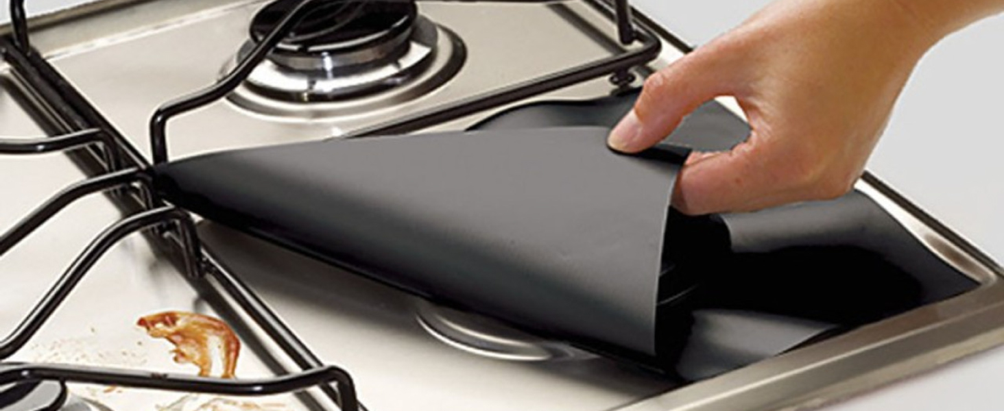 EcoNour Oven Liner for Gas and Electric Oven (3 Pack) 17"x25" NonStick protector