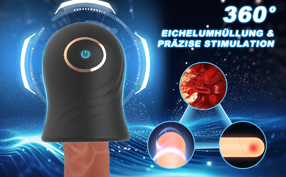 Masturbator mit einzigartigem Texturdesign an der Innenwand,Penis Vibrator für Mann