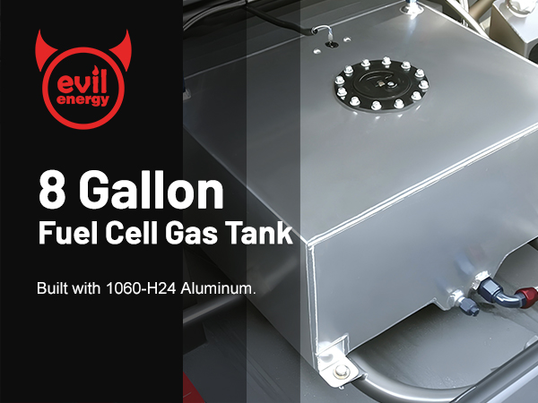SEVpremiumヒューエルPE Amazon.com: EVIL ENERGY 8 Gallon Fuel Cell Tank Aluminum