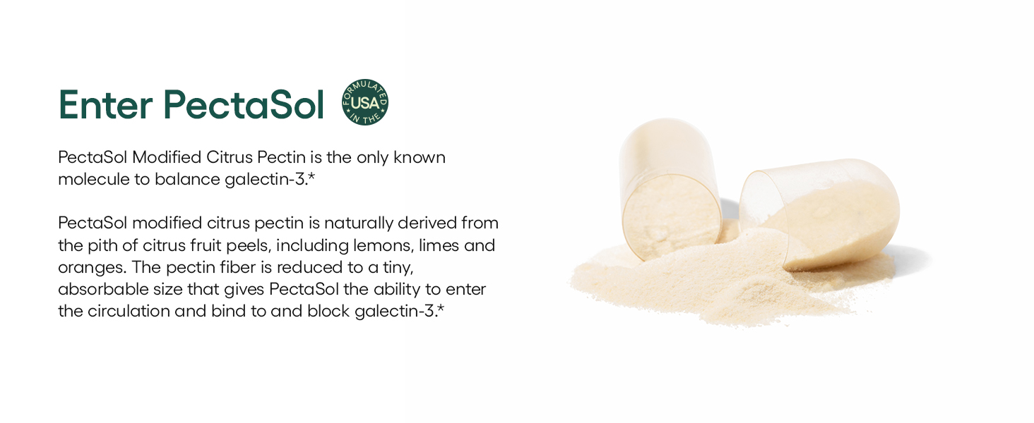 Amazon.com: PectaSol Modified Citrus Pectin – 270 Capsules – Total-Body ...