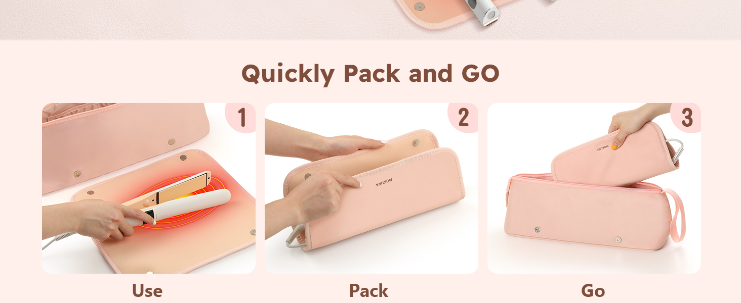 hair tool travel bag