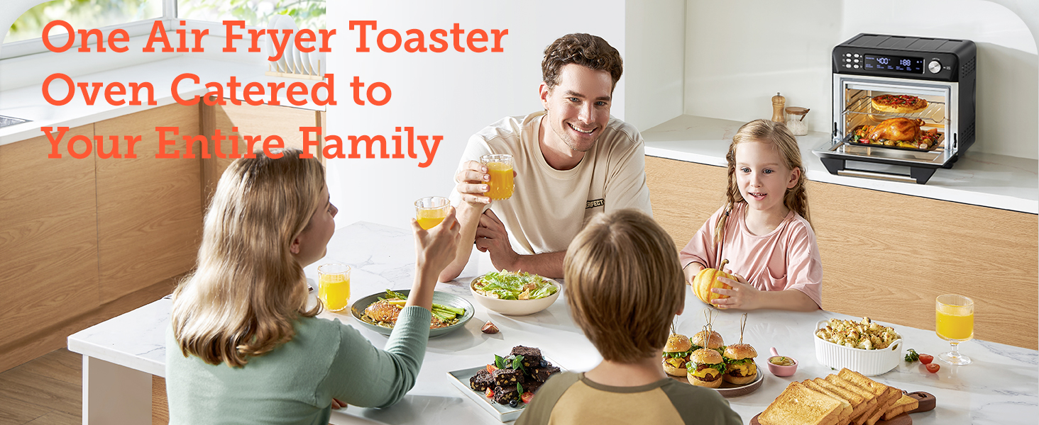 one air fryer toaster oven caters for all