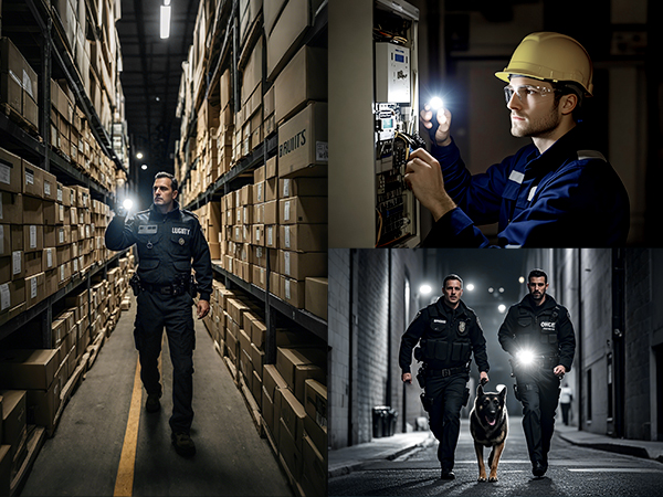 SKYFIRE LED Rechargeable Flashlight