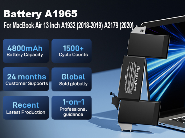 Amazon.com: pengguo Battery for MacBook Air 13 Inch A1932 (2018