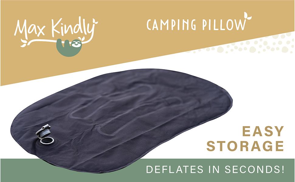 camping backpacking travel air pillow inflatable hiking ultralight pillows camp camper