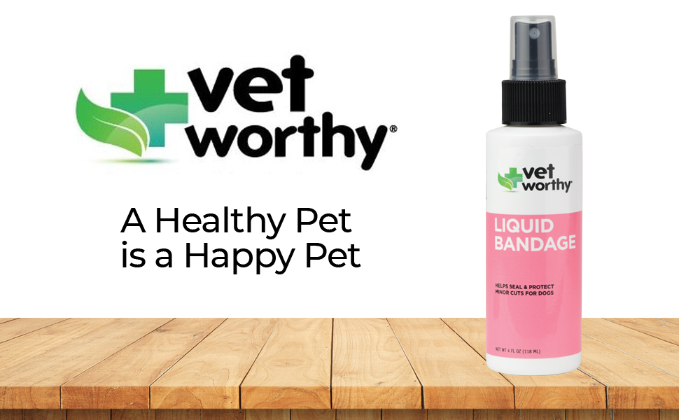 Vet Worthy Liquid Bandage for Dogs Seal and Protect