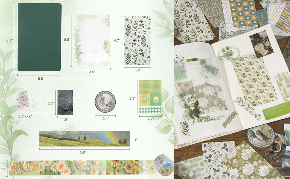 scrap book supplies kit