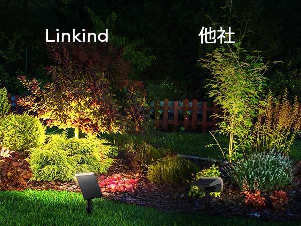 Amazon.co.jp: Linkind 昇級版ソーラーライト 屋外 人感センサー