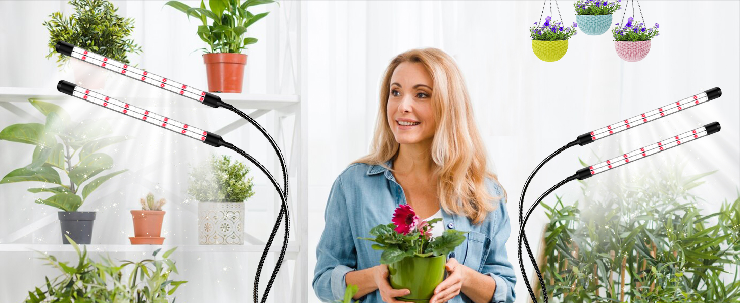 Clip grow light application 