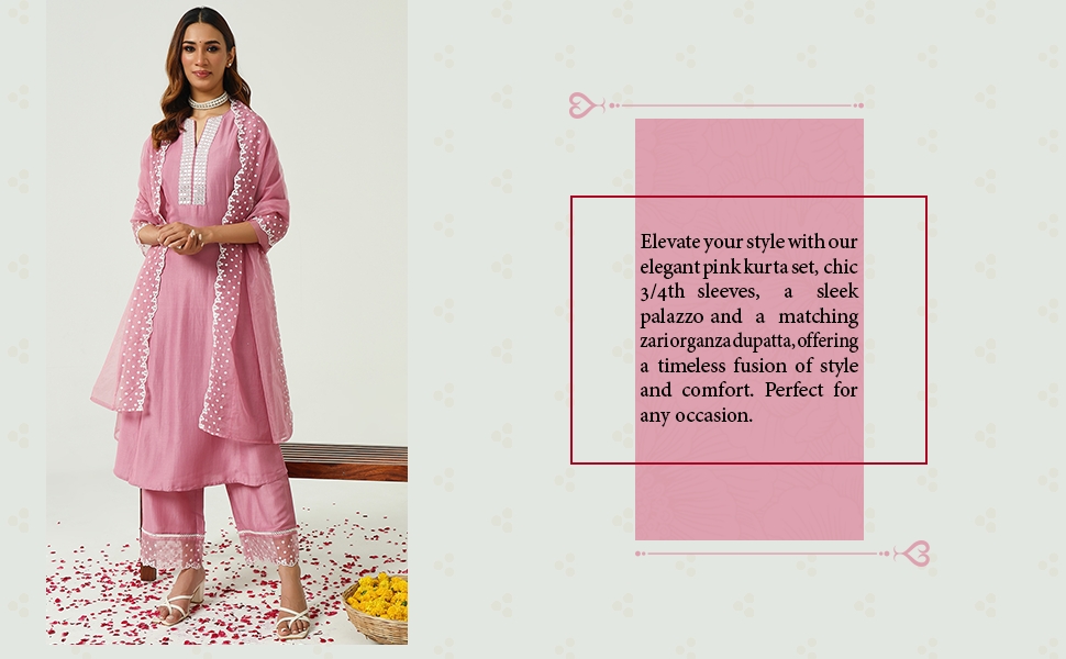 Fiorra womens kurta set