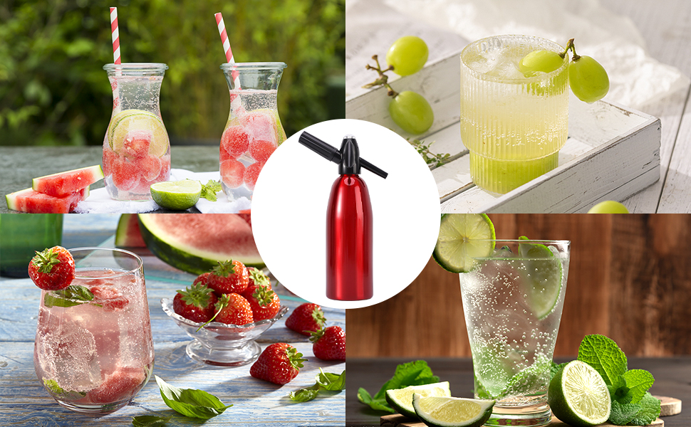 Soda Siphon for Making Soda Water