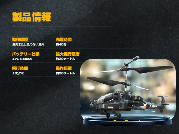 Amazon | DEERC ヘリコプター ラジコン おもちゃ 室内