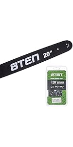 みえん Amazon.com: 8TEN Full Chisel Skip Tooth Chainsaw Chain 20