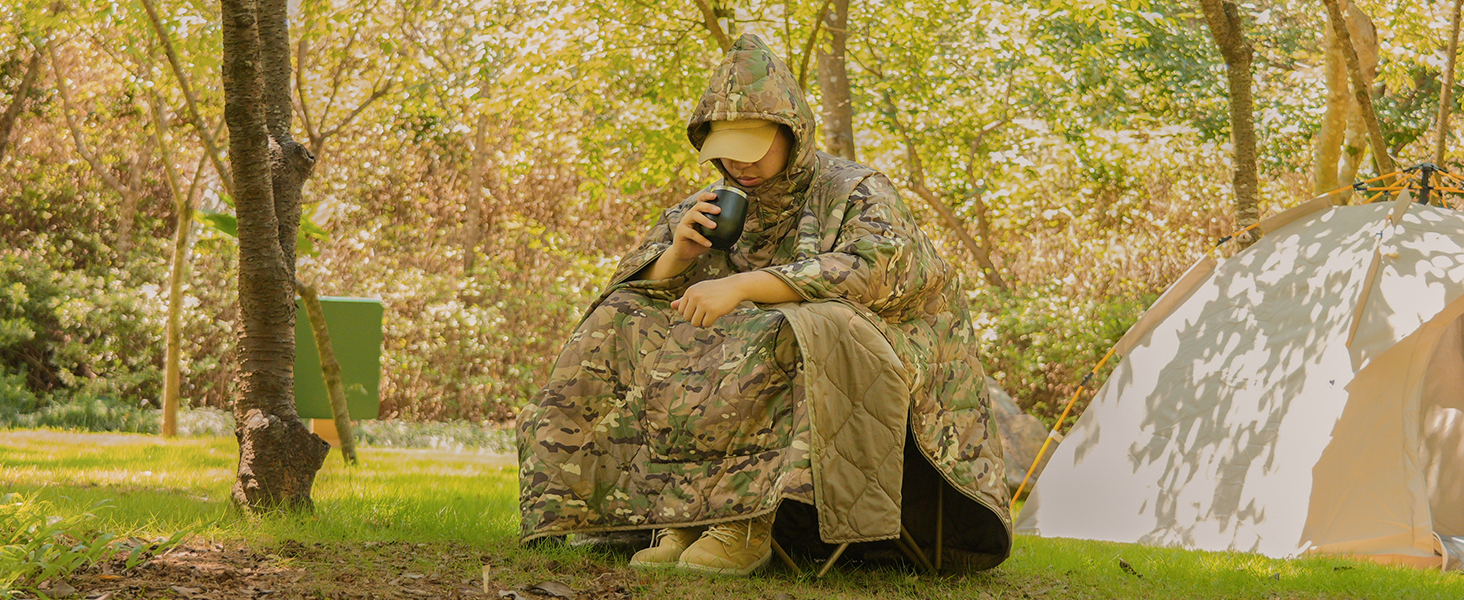 Tongcamo Insulation Poncho