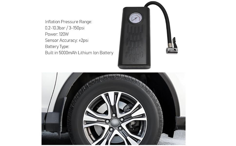 150 PSI Cordless Tire Inflator