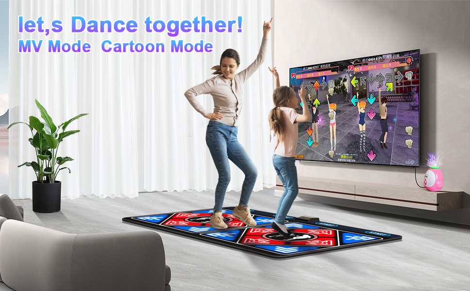 Amazon.com: YRPRSODF Dance Mat for Kids and Adults,Double Dance
