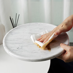 marble vanity tray