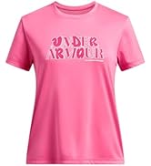 Under Armour Girls Tech Wordmark Short Sleeve T-Shirt