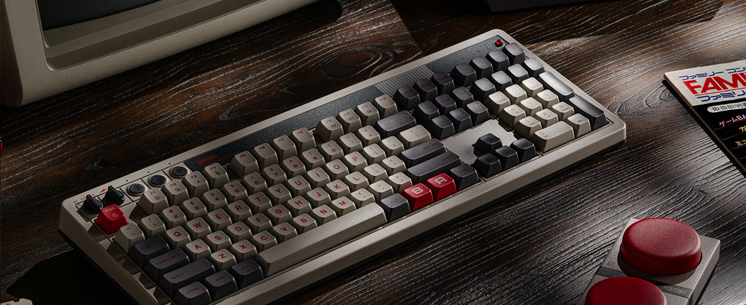 8BitDo Retro 108 Mechanical Keyboard