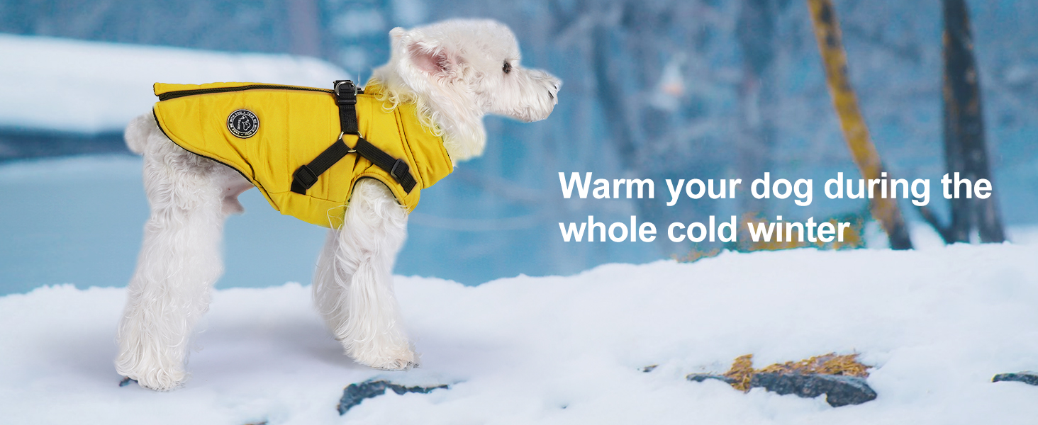 Savlot Dog Winter Coat Dog Cold Weather Coats Dog Winter Jacket Dog