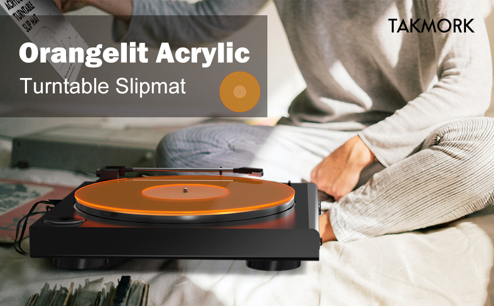 Turntable Mat Record Platter Slipmat Acrylic Record