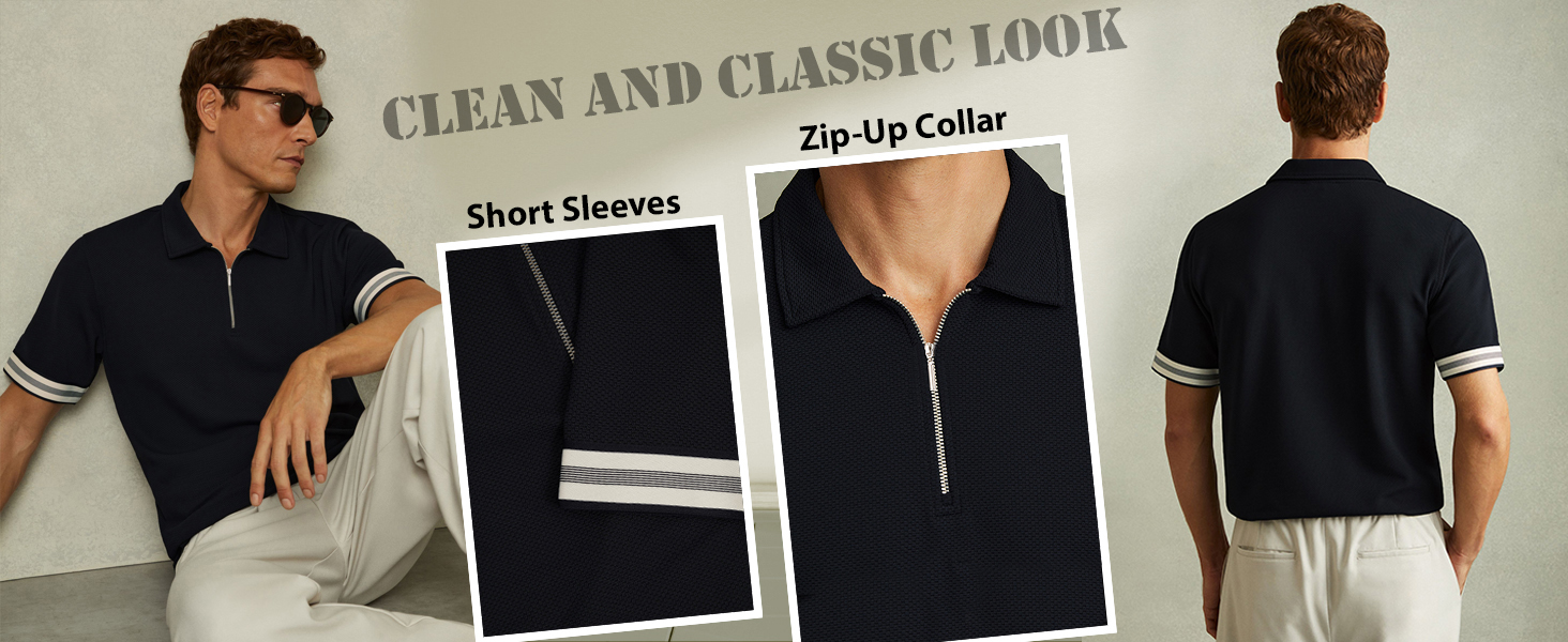 Classic polo shirts for men