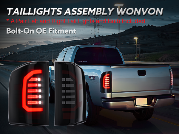 07-13シルバラード　LEDテールランプ Amazon.com: Tresound LED Tail Light for 2007-2013 Chevy