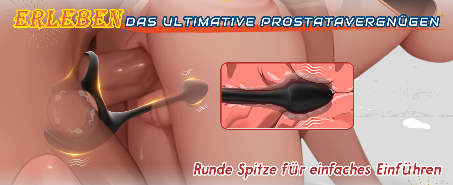 4 in 1 Anal Vibrator & Penisring