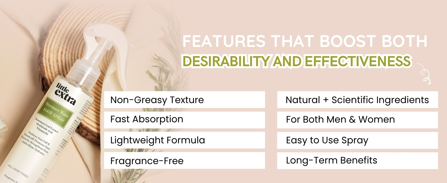 rosemary hair spray for men and women