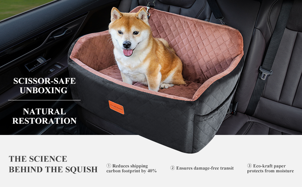 safety dog car bed