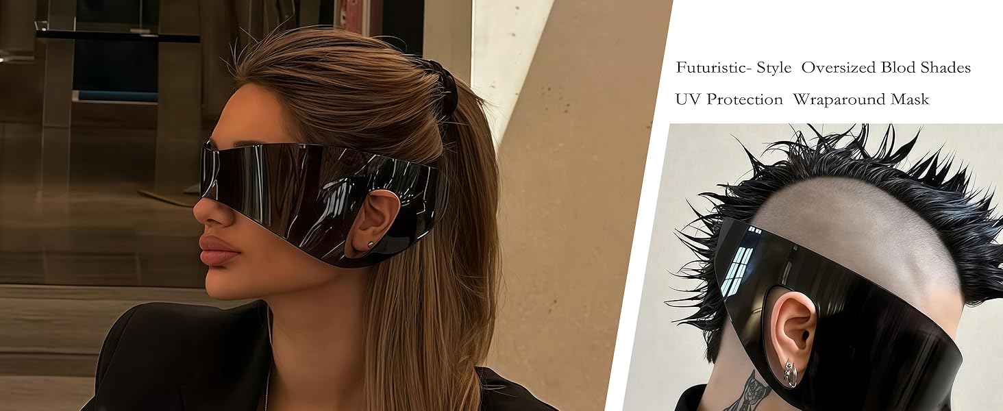 futuristic sunglasses