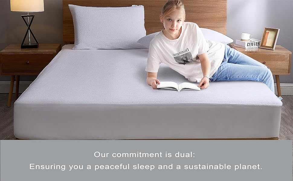 Ensuring you a peaceful sleep and a sustainable planet.