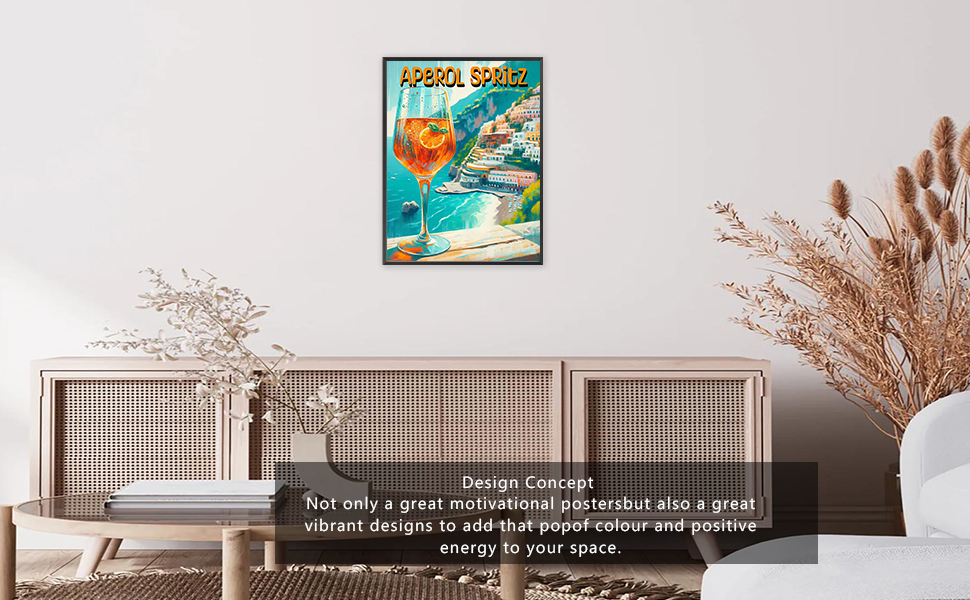 Trendy Amalfi Coast Drink Recipe Canvas Posters