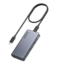 Amazon | Anker 343 USB-C ハブ (7-in-1, Dual 4K HDMI) 100W USB PD