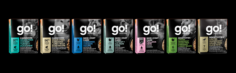Go! Solutions Wet Dog Food Products
