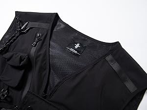 Niepce Inc Japanese Streetwear Techwear Men's Vest (US
