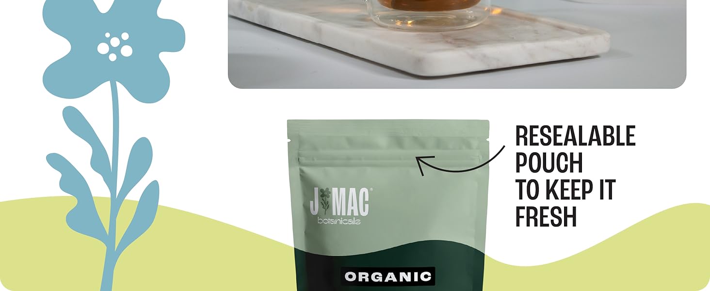 J Mac Botanicals Organic Lemongrass