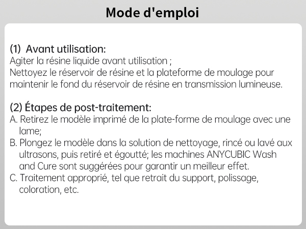 Ultra Tough Résine