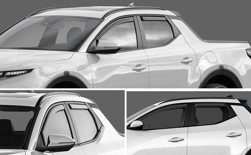 2025 Hyundai Santa Cruz Accessories WellVisors Window Visors