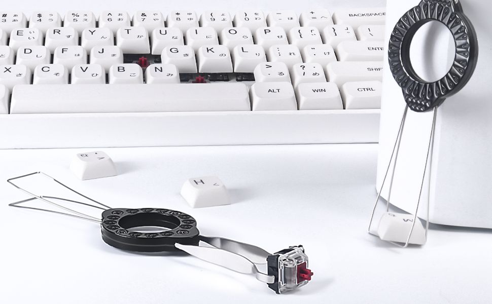 Keycap Puller and Switch Puller, Universal Keyboard Switch Puller