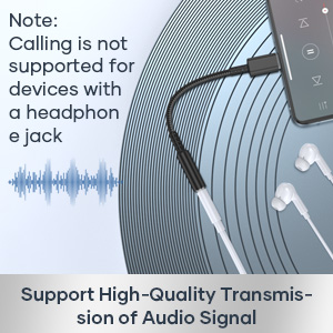 Adaptateur de Prise de Casque USB C à 3,5mm 5