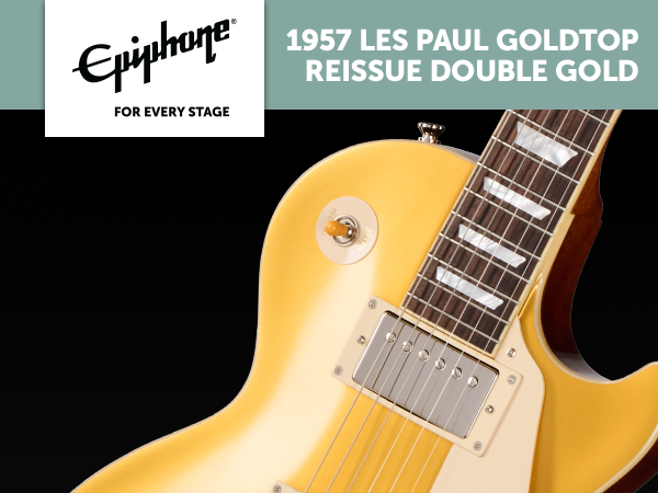 Amazon.com: Epiphone IGC 1957 Les Paul Goldtop Reissue with