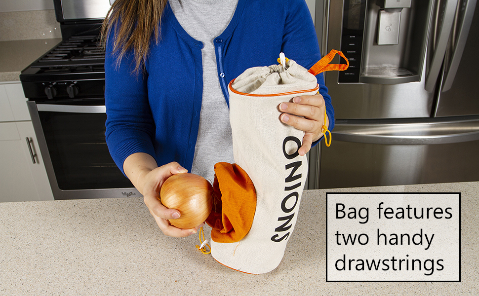 Evriholder Fresh Fare Double Drawstring Feature Protects