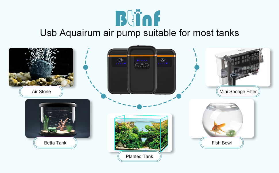 aquarium air pump