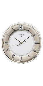 Amazon.co.jp: セイコークロック 掛け時計 電波 白 340×340×45mm