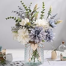 Dahlia with vase