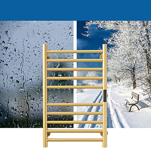 Sèche Serviettes Électrique Radiateur Doré Accessoires De Salle De Bain, Minuterie Intégrée Contrôle De La Température 10 Bars Porte-Serviettes Chauffants Électriques, Hardwired 12 1