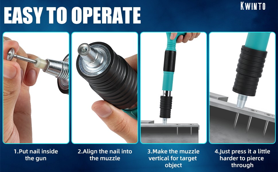 Manual Steel Nail Gun Tool