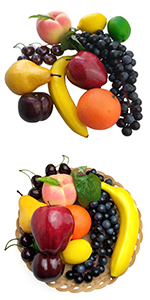 装飾的な偽物の果物