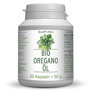 bio oregano öl kapseln magensaftresistent sinoplasan 
